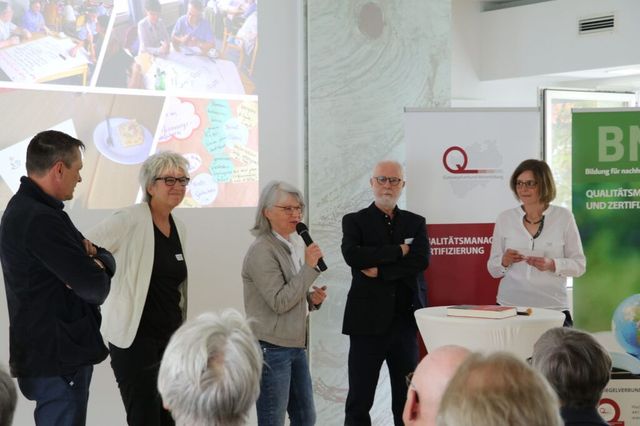 präsentierende Personen 