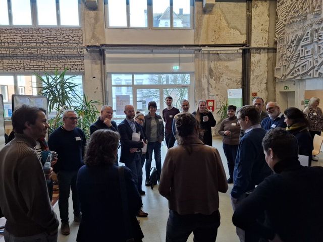 Austausch und Gespräch in einer Gruppe